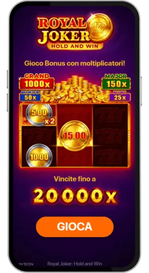 Schermata Introduzione Round Bonus